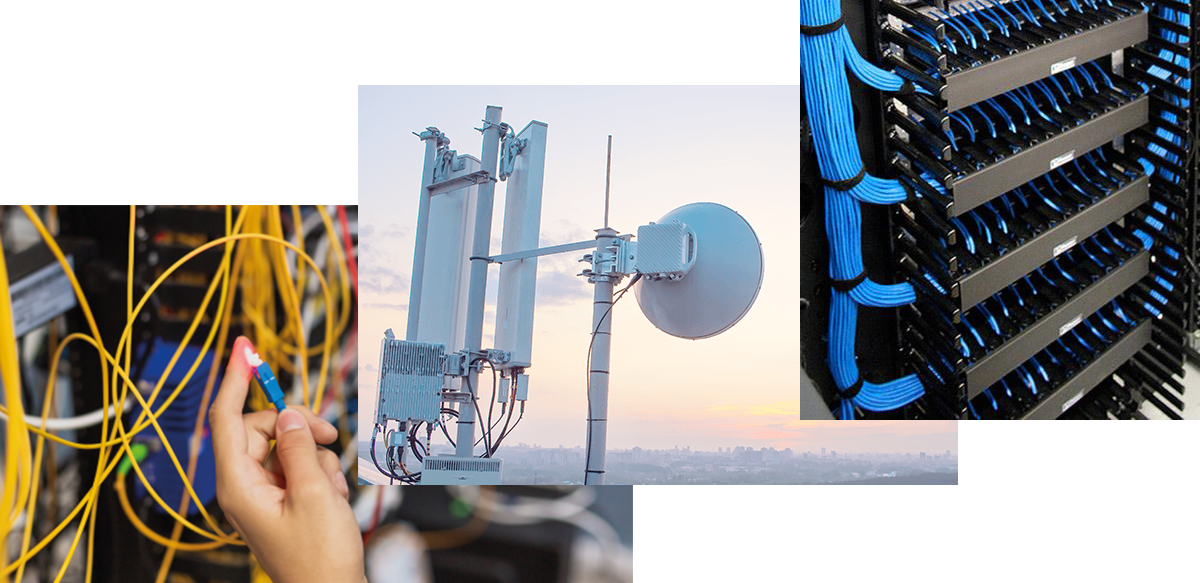 Fibra Óptica y Radio Enlace